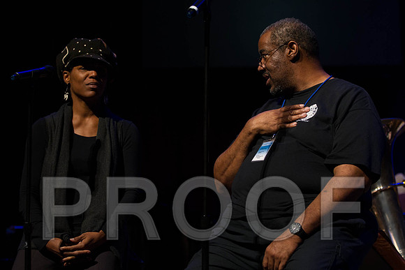 . February 15, 2013   MONK AND COLTRANE Featuring  T.S. MONK  NNENNA FREELON  KEVIN MAHOGANY  ERNIE WATTS Photography Daniel AzoulayProducer: Larry RosenJazz Rootsa A Larry Rosen Jazz SeriesContempora